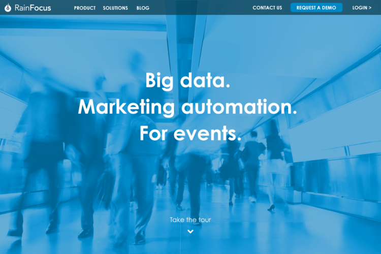 RainFocus branding & site design