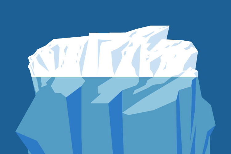 Iceberg illustration